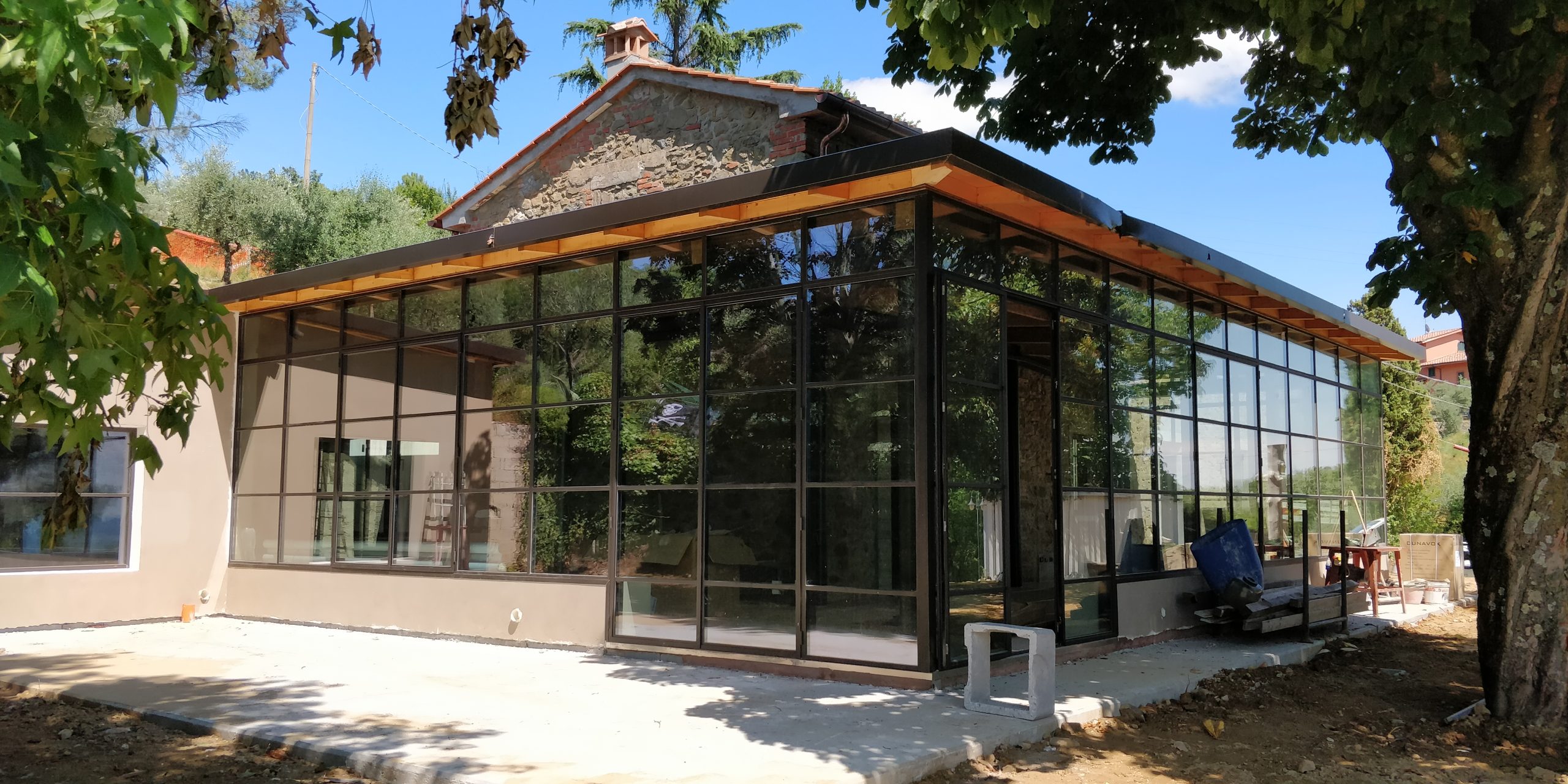 Progettazione degli impianti di riscaldamento e ventilazione per una villa privata