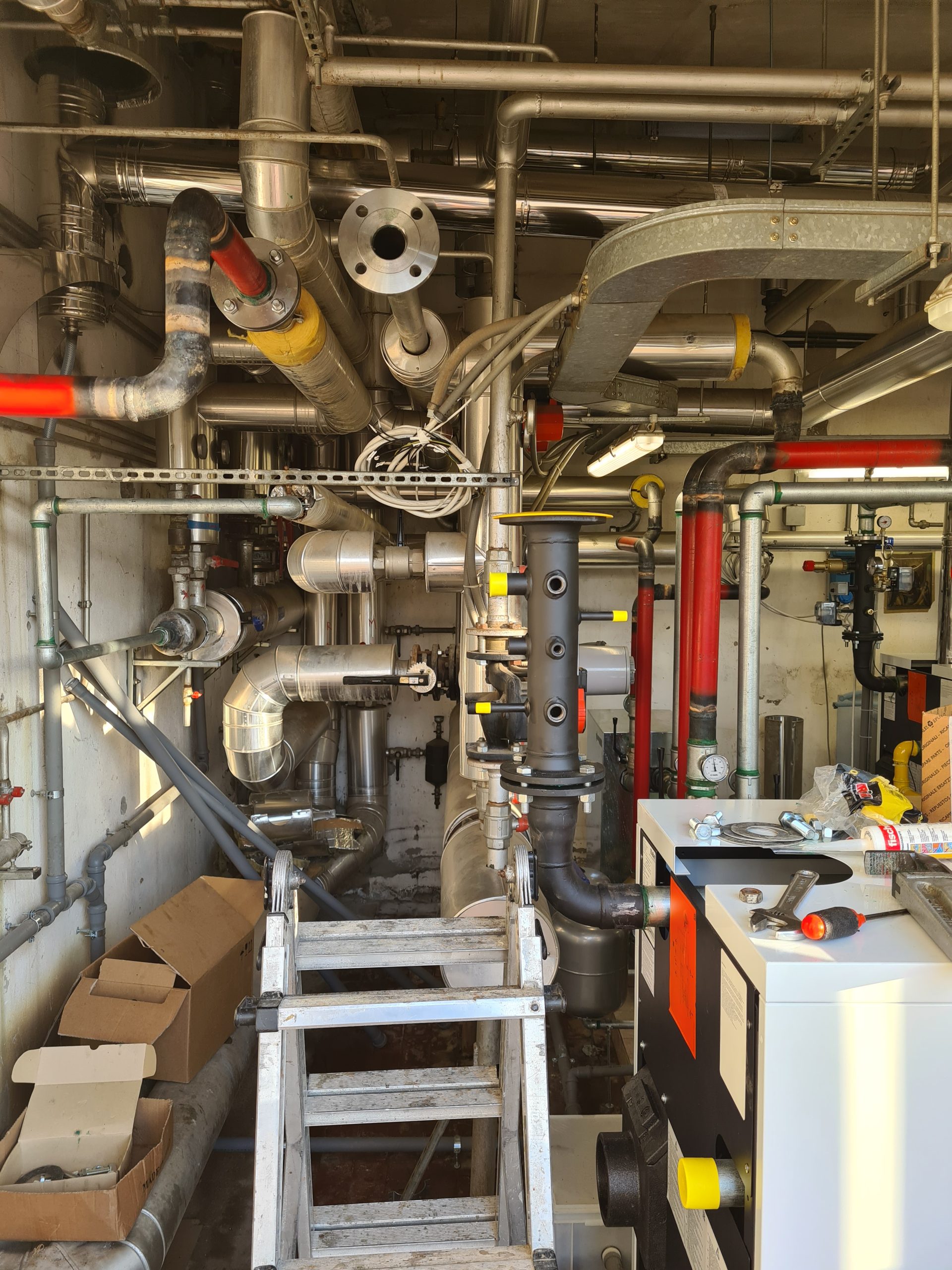 Progettazione della nuova centrale termica per Residenza Sanitaria Assistenziale