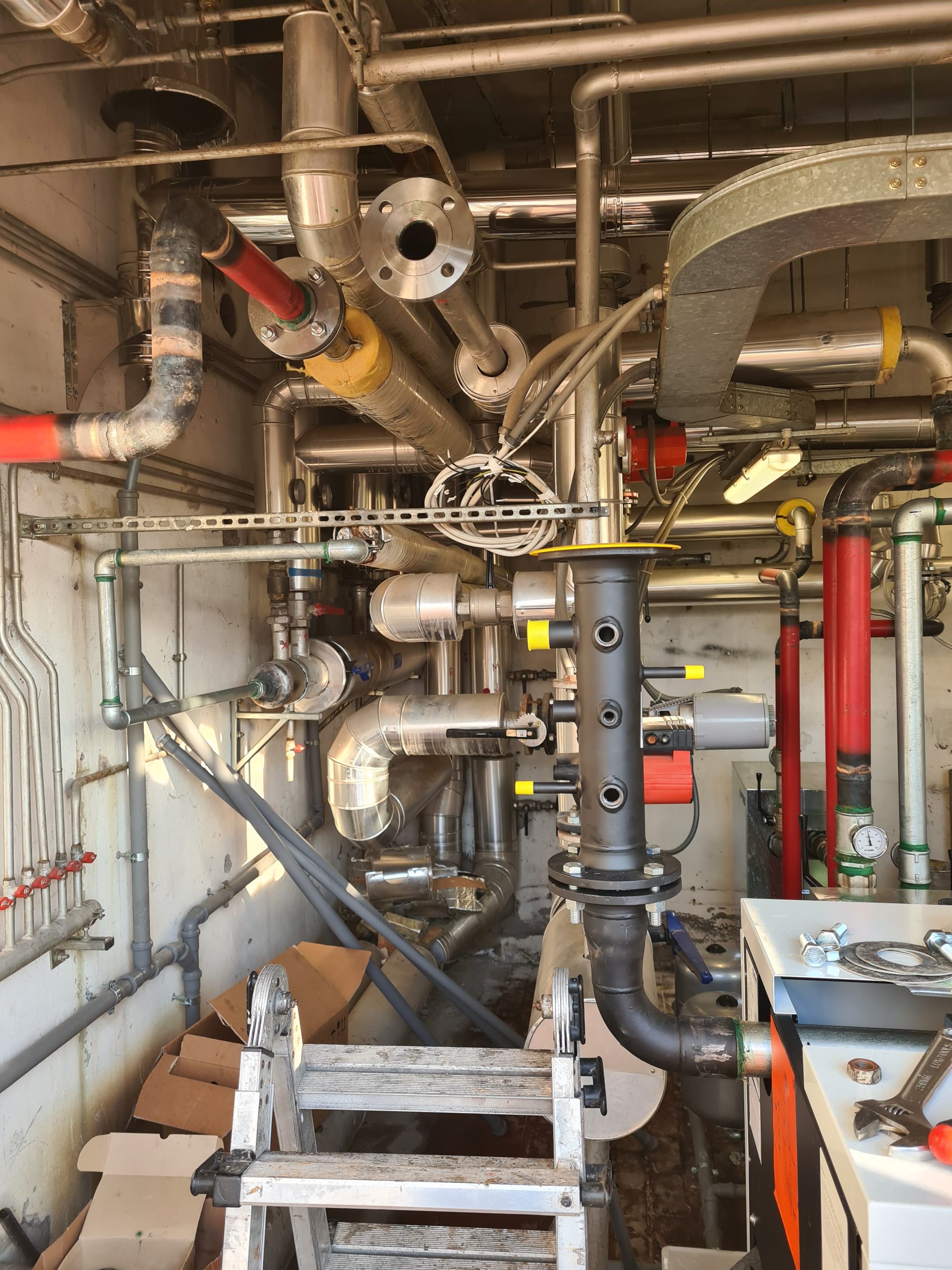 Progettazione della nuova centrale termica per Residenza Sanitaria Assistenziale