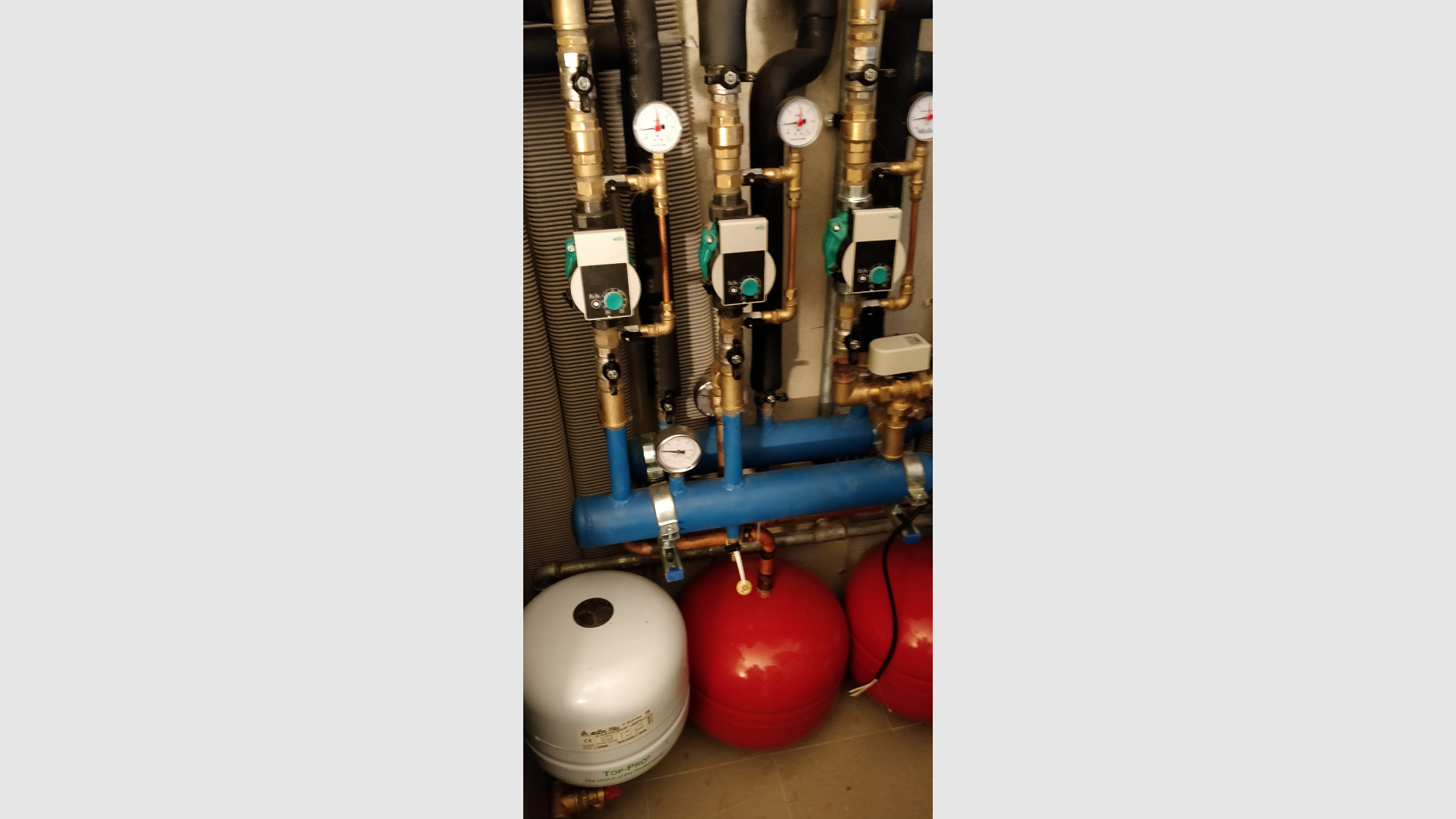 Progettazione degli impianti di riscaldamento e ventilazione per una villa privata