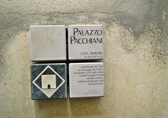 Palazzo Pacchiani – Nuova sede Vigili Urbani