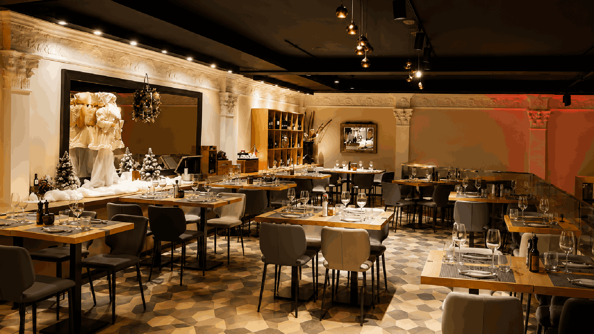 Progettazione degli impianti di climatizzazione e rinnovo aria per il Ristorante L’Imperiale